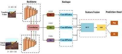 Siamese hierarchical feature fusion transformer for efficient tracking